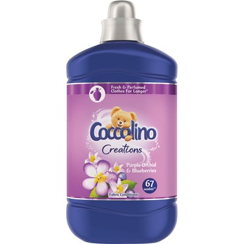 Balsam de rufe Coccolino Creat Purple Orchid, 1.68L, 67 spalari