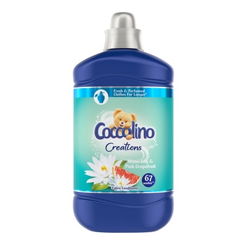 Balsam de rufe Coccolino Creat Water Lily, 1.68L, 67 spalari Balsam de rufe Coccolino Creat Water Lily, 1.68L, 67 spalari