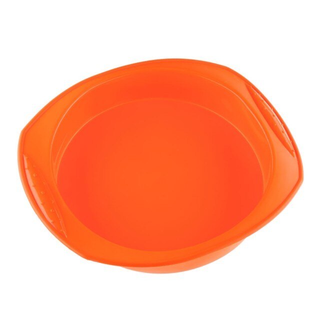 Forma din silicon pentru tort KingHoff KH-4650-OR, diametru 25,5 cm