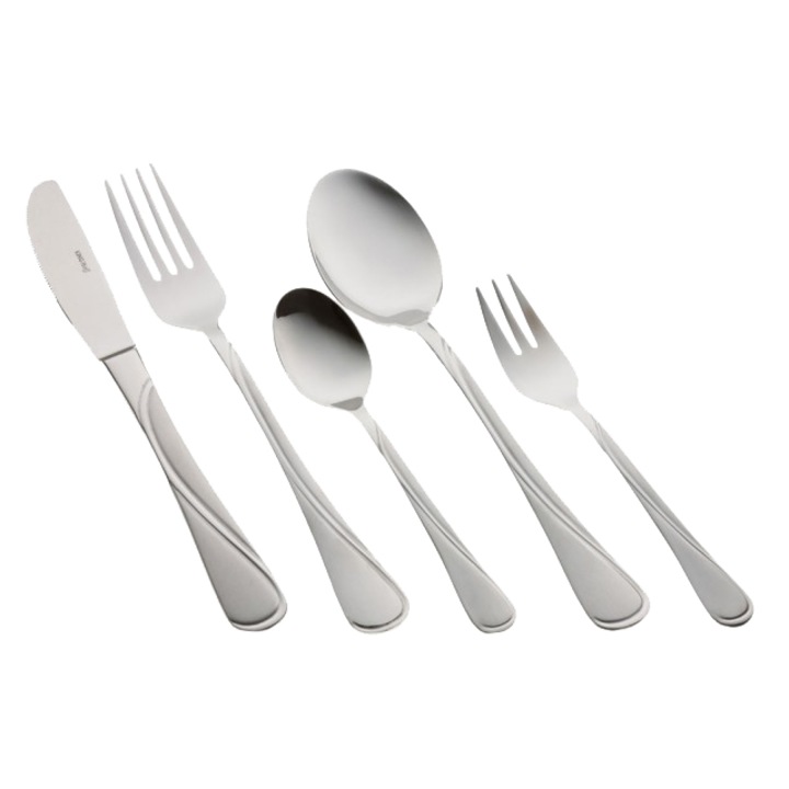 King Hoff 3553 Rozsdamentes acél evőeszközkészlet, 72 db