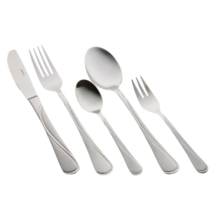 Set tacamuri inox KingHoff 3590, 30 piese, Model 2