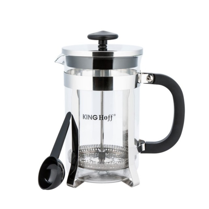 Infuzor din inox pentru ceai sau cafea KingHoff, 800 ml