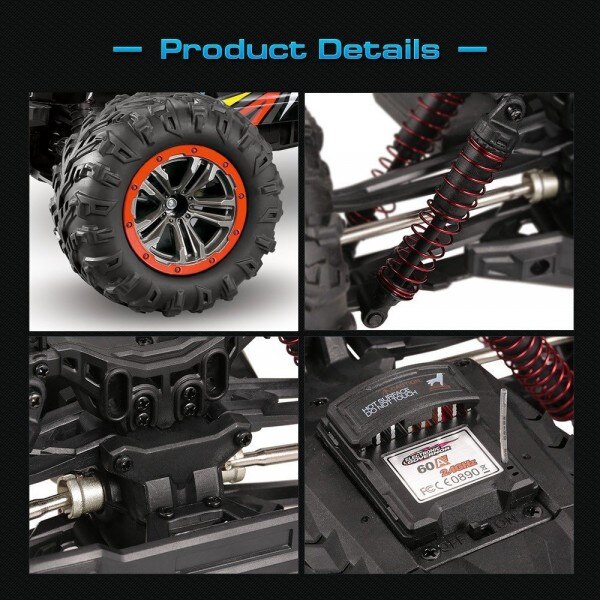 Xinlehong 9125 rc monster clearance truck