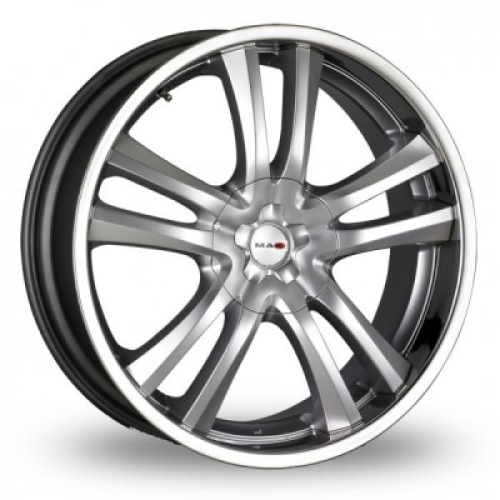 Janta MAK CANYON HYPER SILVER STEEL LIP 5X120 R20 ET50