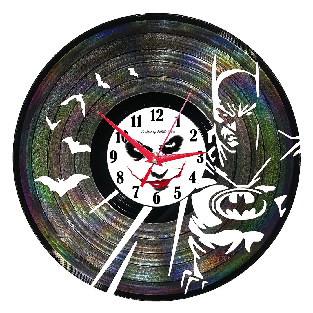 Ceas de perete disc vinil - BATMAN
