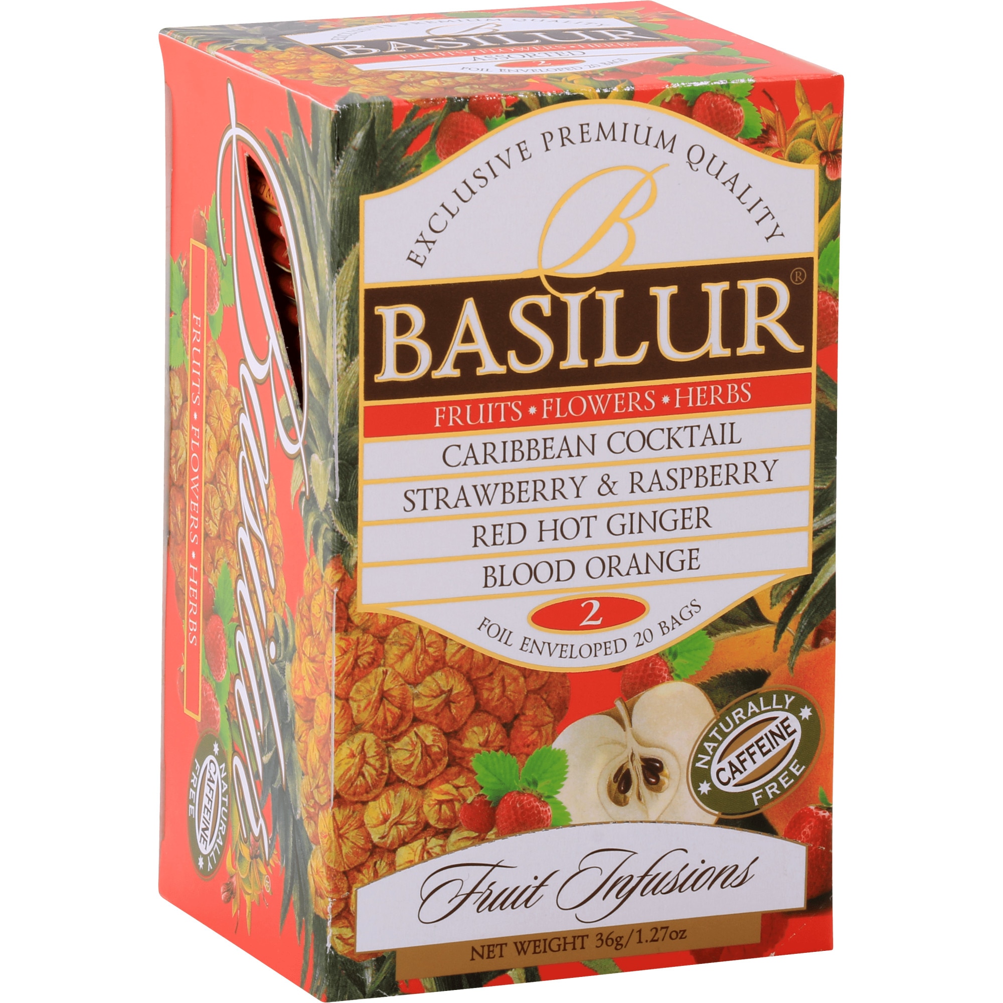 Ceai amestec Basilur Assorted vol.2, 36 gr