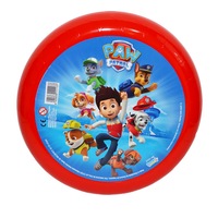 Disc zburator frisbee Patrula Catelusilor, Paw Patrol , rosu, 23 cm