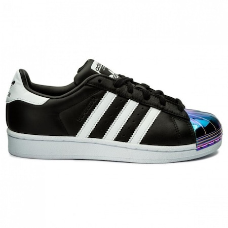 Pantofi Sport, Adidas Superstar Metal Toe, Unisex, Piele, Negru,  Primavara-Vara, 38 2/3 EU - eMAG.ro