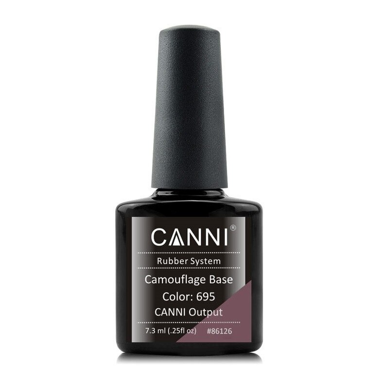 Baza Camouflage Oja Semipermanenta Rubber Canni 7.3 ml