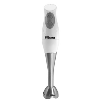 Blender vertical, TRISTAR, 200W, 2 viteze, feliator, blender, tel, vas 500 ml, vas masurare, capac ermetic, alb Blender vertical, TRISTAR, 200W, 2 viteze, feliator, blender, tel, vas 500 ml, vas masurare, capac ermetic, alb
