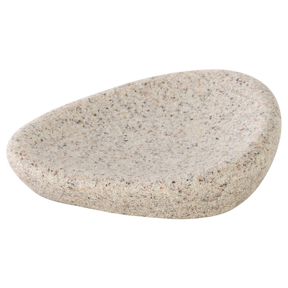 Savoniera Feridras Stone, poliresina, bej