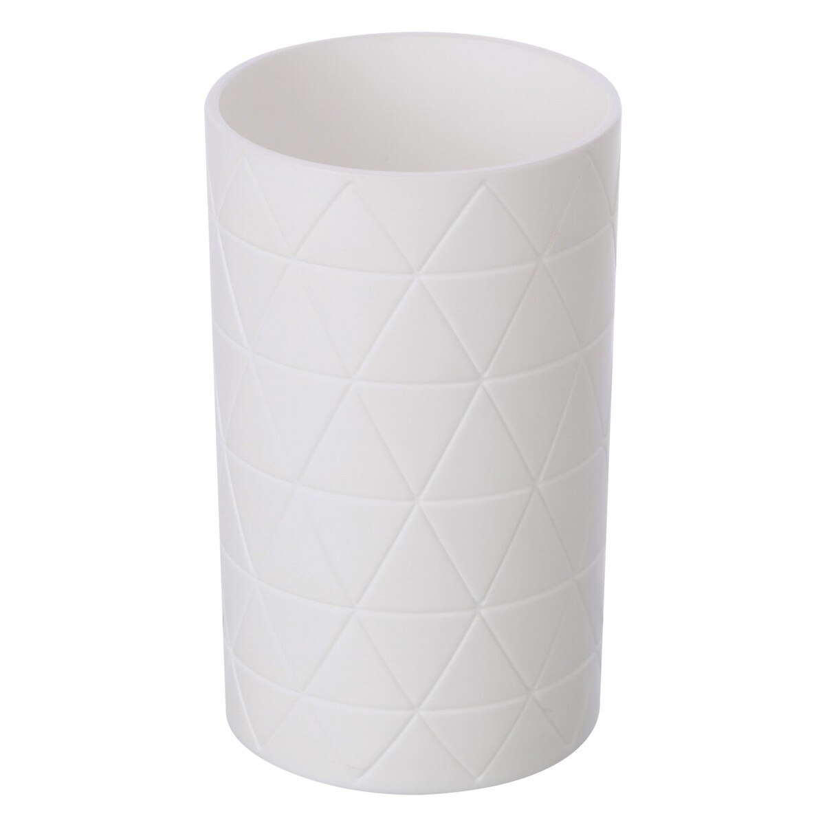 Pahar periute, Diva, plastic, alb