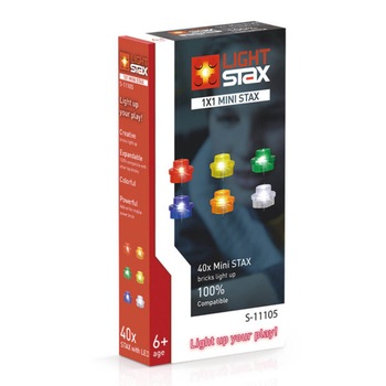 Set constructie Expansion, 40 piese, Light Stax Set constructie Expansion, 40 piese, Light Stax