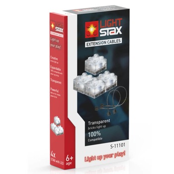 Set constructie Expansion Cables, 4 piese, Light Stax Set constructie Expansion Cables, 4 piese, Light Stax
