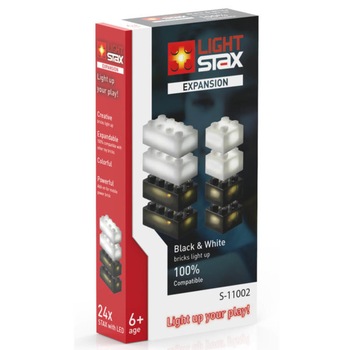Set constructie Expansion, 24 piese, Light Stax Set constructie Expansion, 24 piese, Light Stax