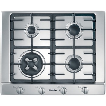 Plita incorporabila Miele KM 2014, Gaz, 4 zone gatit, Arzator wok, 65 cm, Inox Plita incorporabila Miele KM 2014, Gaz, 4 zone gatit, Arzator wok, 65 cm, Inox