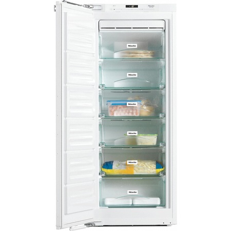 Congelator incorporabil Miele FNS 35402, 151 l, NoFrost, Touch control, Clasa A++, H 140 cm, Alb