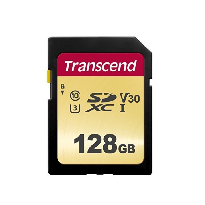 Карта памет Transcend 128GB UHS-I U3 SD card, MLC