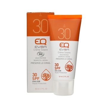 EQ Crema protectie solara din ingrediente naturale, FP 30, 50 ml EQ Crema protectie solara din ingrediente naturale, FP 30, 50 ml