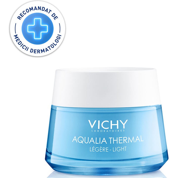 Crema de fata hidratanta Vichy AQUALIA THERMAL pentru ten normal, 50 ml