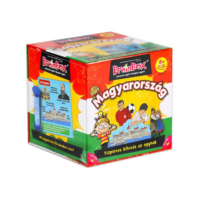 Joc de societate The Green Board Game Brainbox: Ungaria in limba maghiara