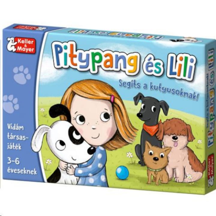 Keller & Mayer Pitypang és Lili társasjáték (713373) (713373)