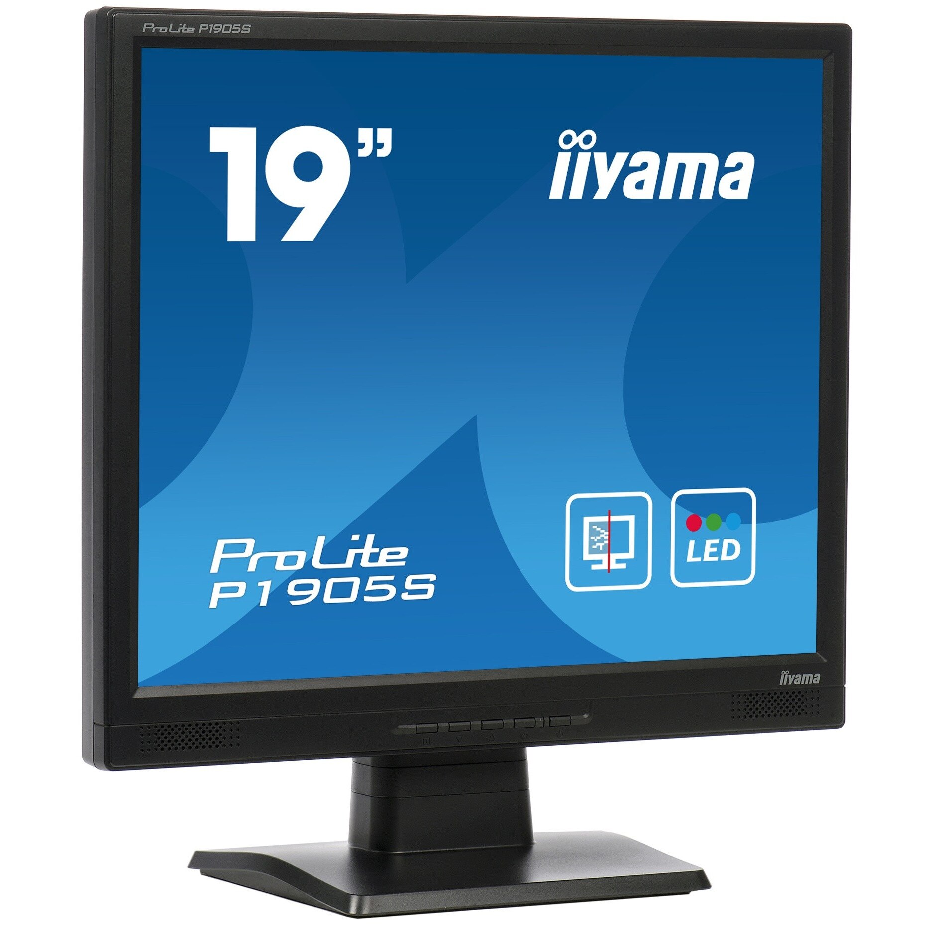 Monitor Iiyama ProLite P1905S-B2, LED, Garantie Zero Pixeli, 19