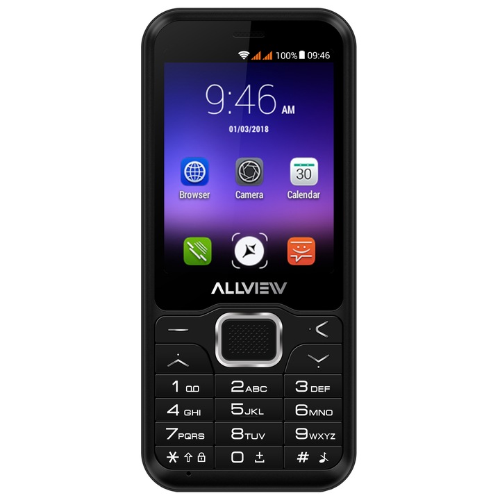 Allview H4 Join Mobiltelefon, Dual SIM, Fekete