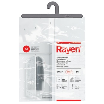 Husa haine Rayen, M Medium, 60 x 135 cm, Alb Husa haine Rayen, M Medium, 60 x 135 cm, Alb