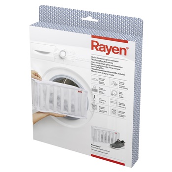 Saculet pentru spalat incaltamintea Rayen, 34 x 16 x 19 cm, Alb Saculet pentru spalat incaltamintea Rayen, 34 x 16 x 19 cm, Alb