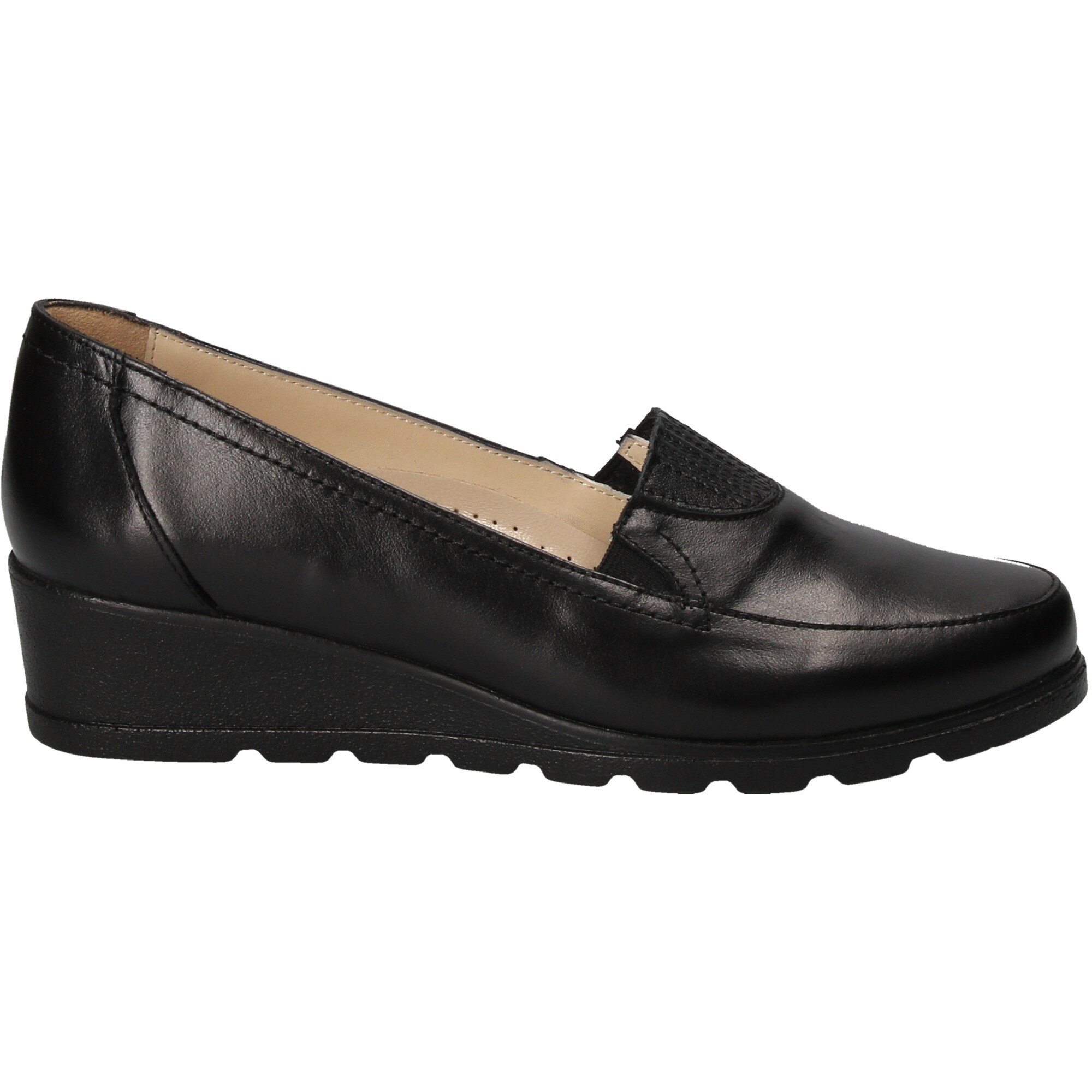 Pantofi din piele naturala, Negru