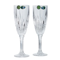 Set 6 pahare sampanie Bohemia, model Vibes, cristal, 180 ml