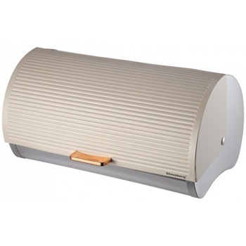 Cutie pentru paine Klausberg, lungime 39 cm, material inox, crem Cutie pentru paine Klausberg, lungime 39 cm, material inox, crem
