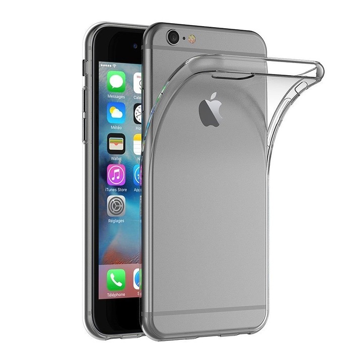 Husa de protectie TPU slim pentru Apple iPhone 6 / 6S, Transparent