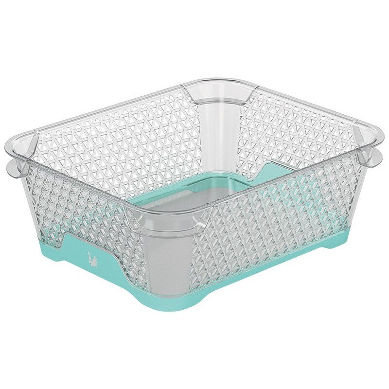 Cos de depozitare Jonas, Plastic, Bleu