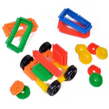 Punga cu piese de construit, Zola®, HAULONG TOYS - 72 piese Punga cu piese de construit, Zola®, HAULONG TOYS - 72 piese