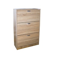 Pantofar 3 Usi Mare, Sonoma, 80 x 120 x 26 cm