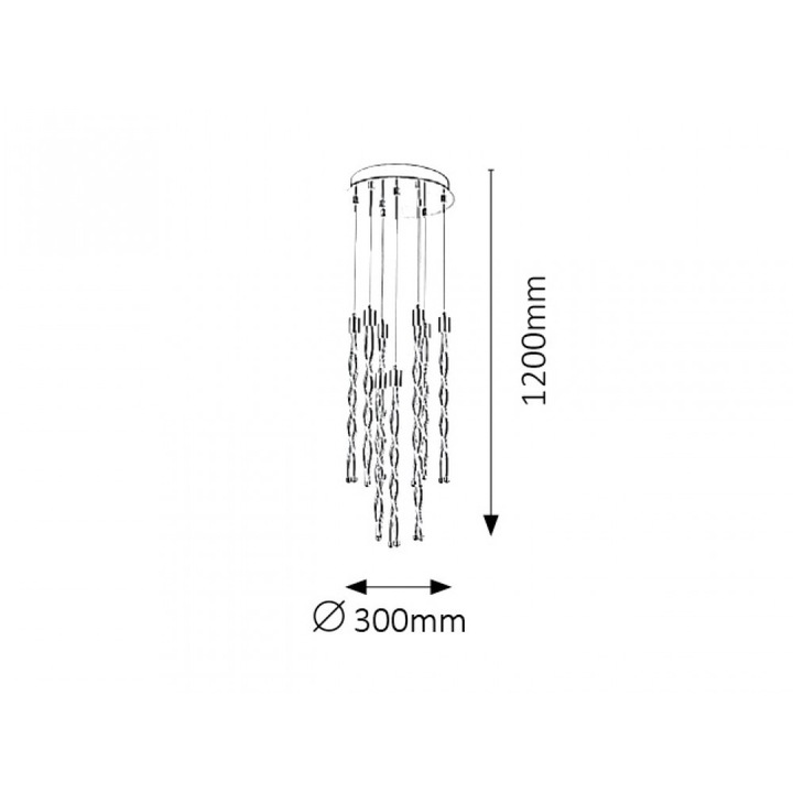 Полилей Rabalux, Raina , Led