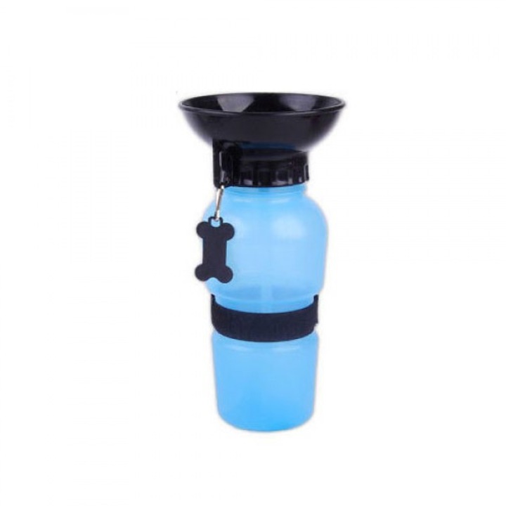Бутилка за вода за домашен любимец - Aqua Dog, Син