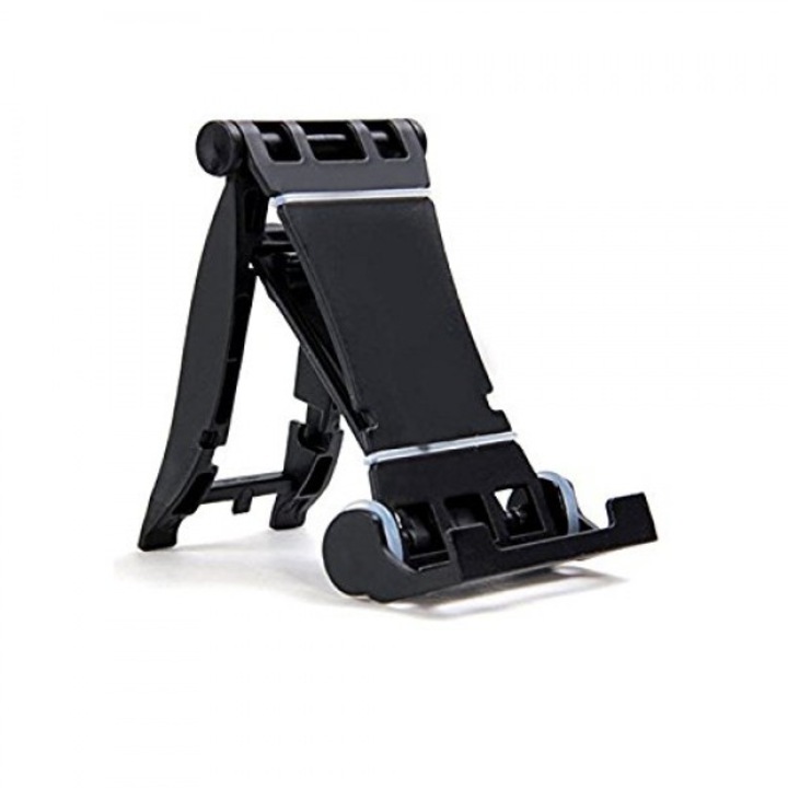 Asztali állvány telefonhoz, tablethez, iPadhez, e-olvasóhoz, EOM-hez, fekete