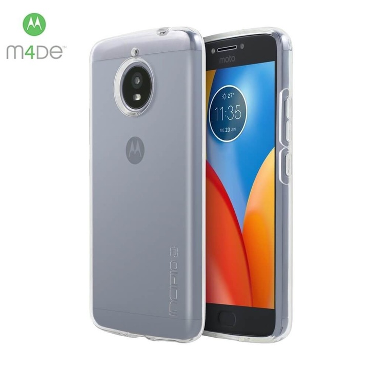 Калъф Incipio NGP Pure Case за Motorola Moto E4 Plus, Прозрачен