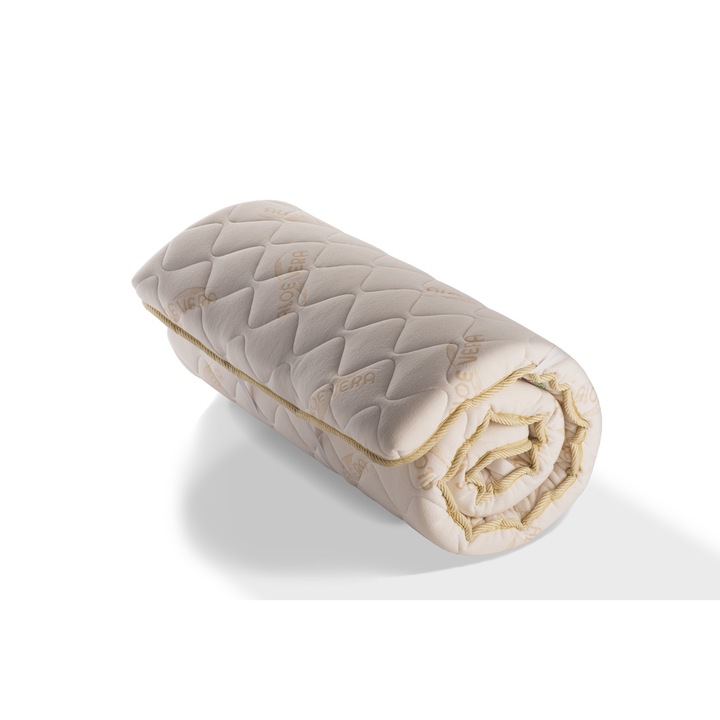 Topper, Sleepmode Aloe MEMORY CREAMY NATURAL, 100x190, 6 cm.