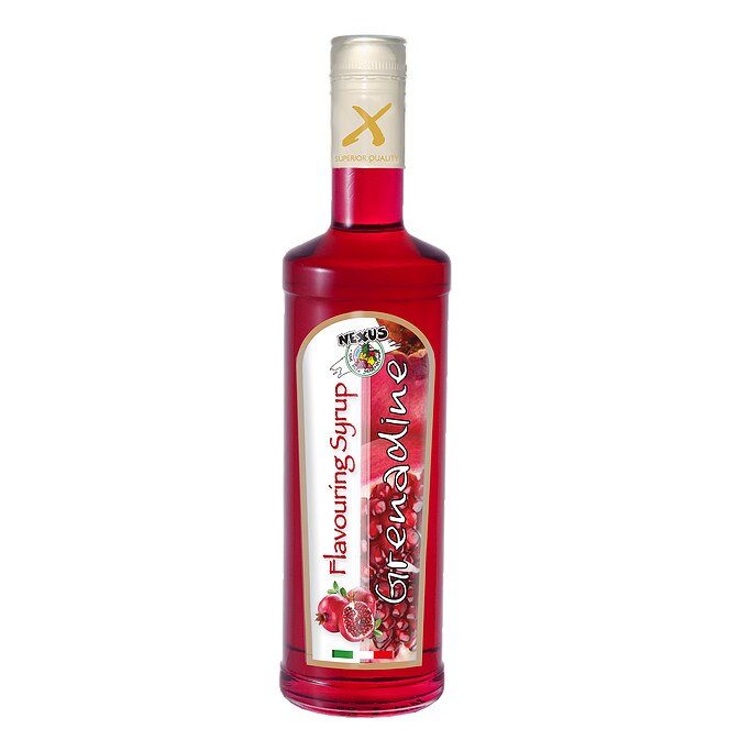 Sirop aromatizat Nexus cu gust de grenadine, 70cl