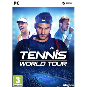 Joc Tennis World Tour pentru PC (cod activare Steam) Joc Tennis World Tour pentru PC (cod activare Steam)