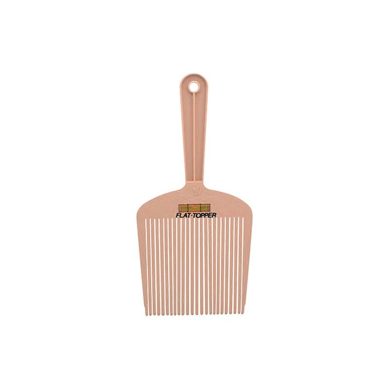 Pieptan cu 24 dinti lungi si nivela cu bula de aer Sibel