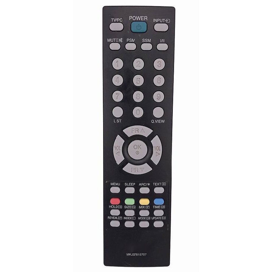 Telecomada pentru LCD/TV LG MKJ37815707, neagra cu functiile telecomenzii originale