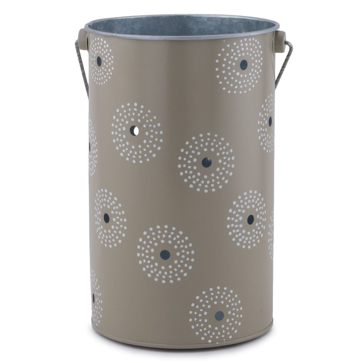 Felinar decorativ, Lief, cappuccino, din metal