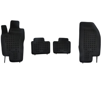 Set 4 covorase interior cauciuc stil tavita MAGSTAR LUX dedicate, compatibile cu Alfa Romeo 156 2000-2006, Negru Set 4 covorase interior cauciuc stil tavita MAGSTAR LUX dedicate, compatibile cu Alfa Romeo 156 2000-2006, Negru