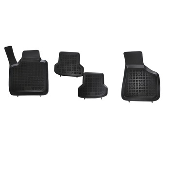 Set 4 covorase interior cauciuc stil tavita MAGSTAR LUX dedicate, compatibile cu Audi A3 S3 Sportback 2006-, Negru Set 4 covorase interior cauciuc stil tavita MAGSTAR LUX dedicate, compatibile cu Audi A3 S3 Sportback 2006-, Negru