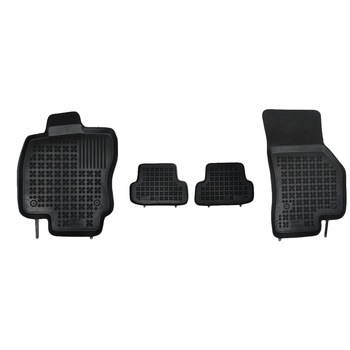 Set 4 covorase interior cauciuc stil tavita MAGSTAR LUX dedicate, compatibile cu Audi A3 Sportback dupa 2012-, Negru Set 4 covorase interior cauciuc stil tavita MAGSTAR LUX dedicate, compatibile cu Audi A3 Sportback dupa 2012-, Negru